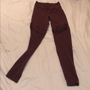 BP Nordstrom maroon leggings